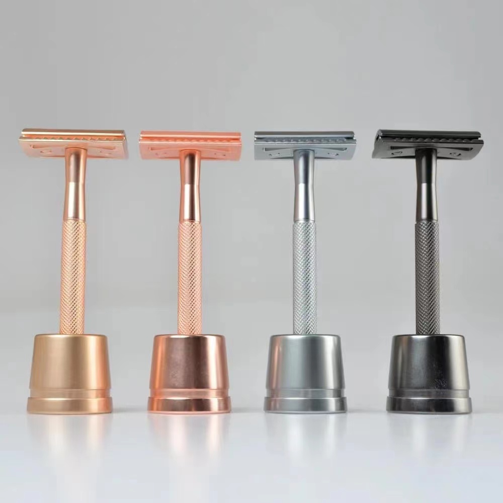 Traditional Safety Razor Double Edge Blade Metal Razor