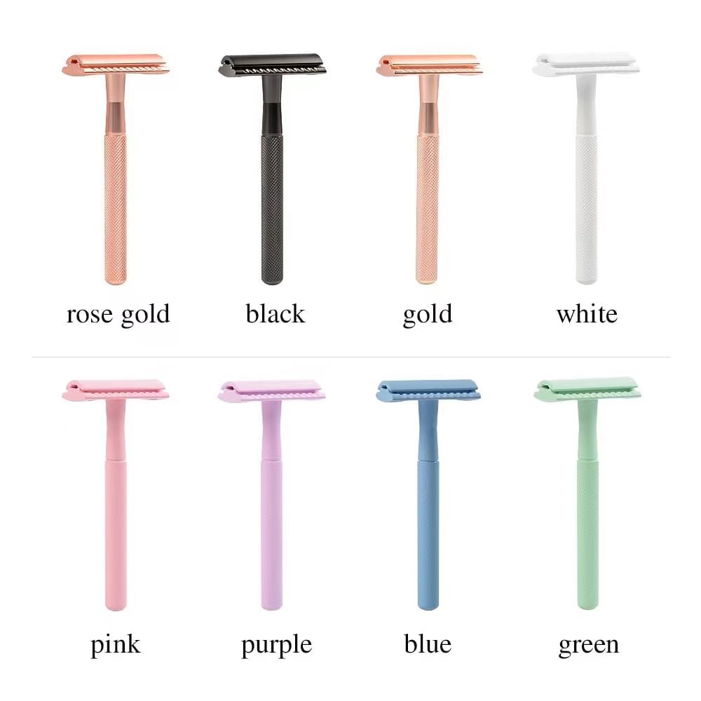 Traditional Safety Razor Double Edge Blade Metal Razor